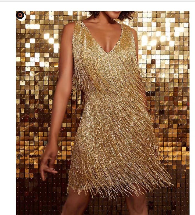 Fringe Party Dress for Women