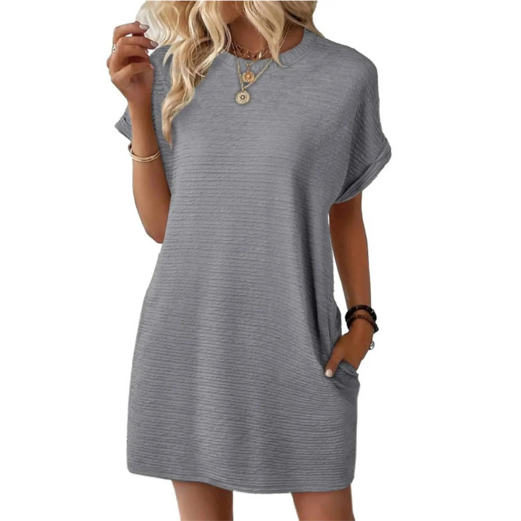 Round Casual Dress for Women