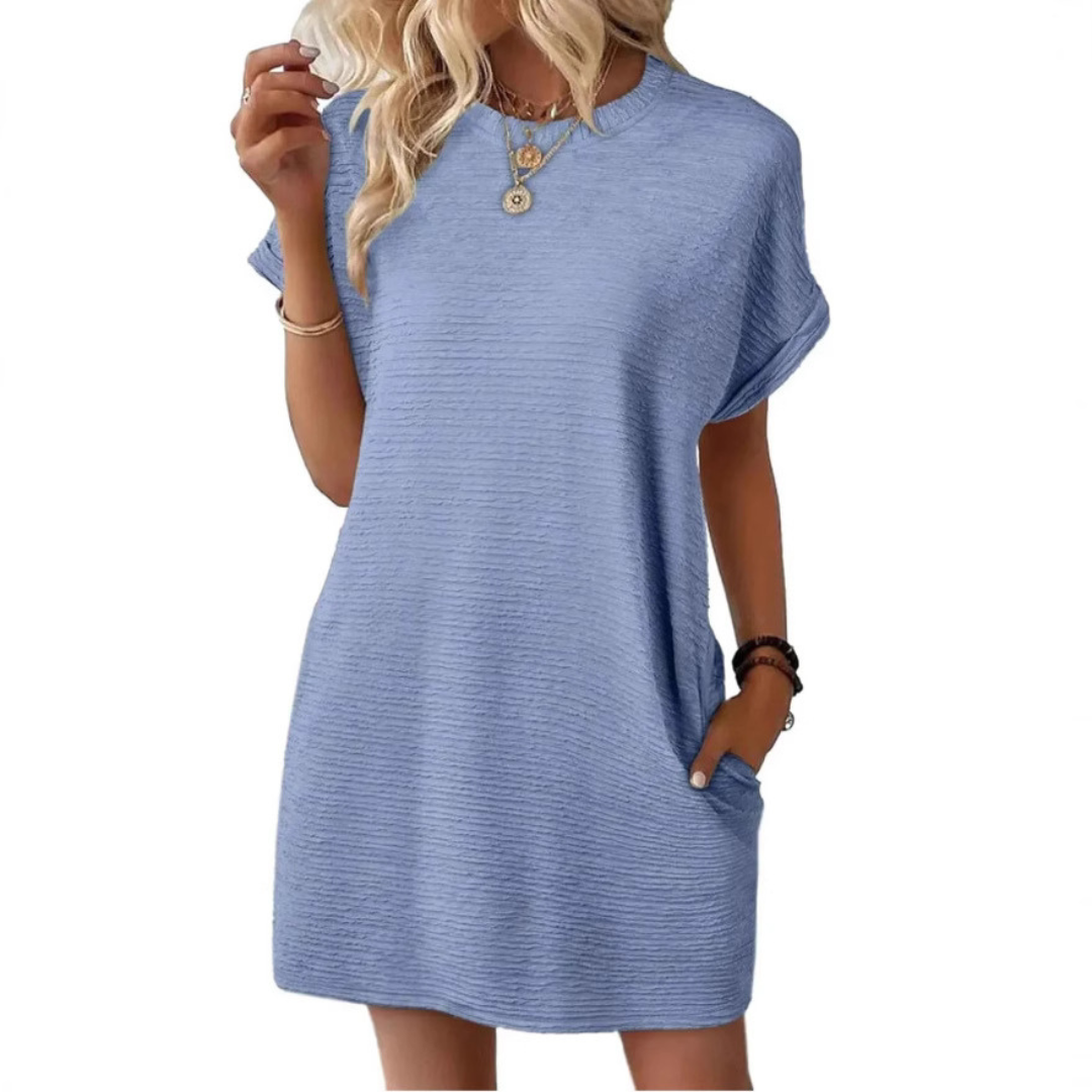 Round Casual Dress for Women