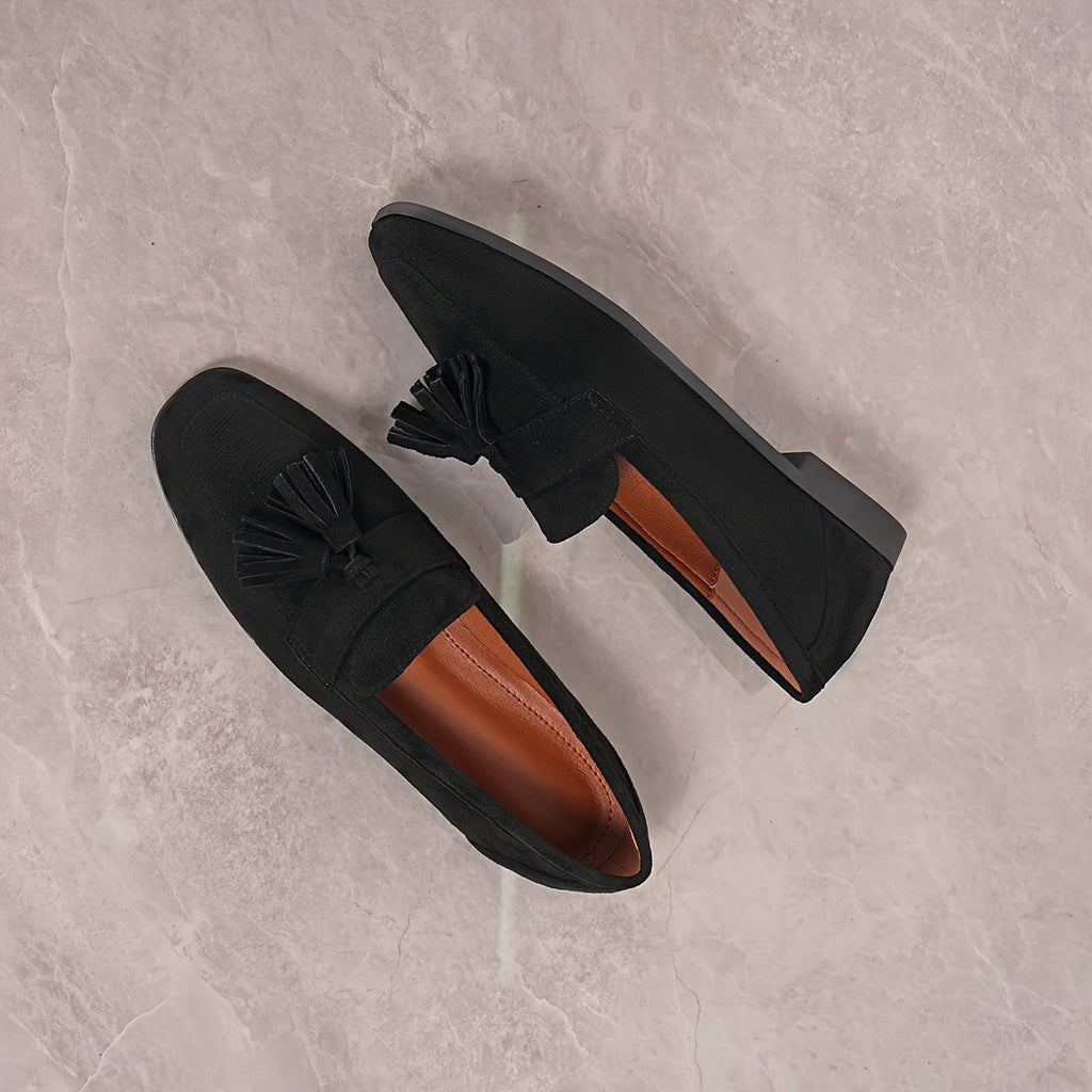 Low Sole Tassel Loafers for Women