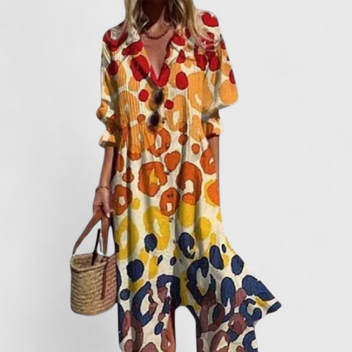 Boho Style Long Dress for Women