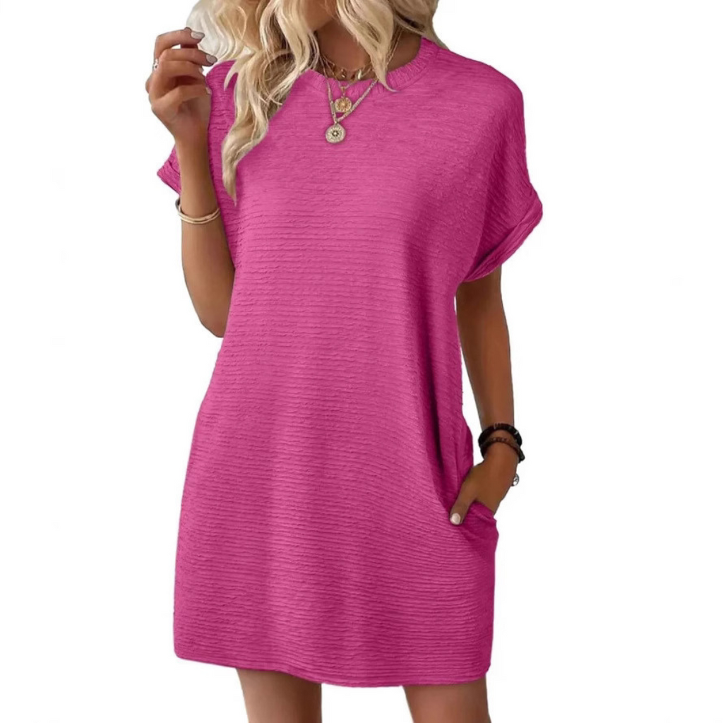 Round Casual Dress for Women