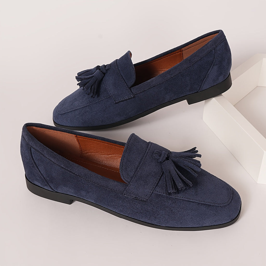 Low Sole Tassel Loafers for Women