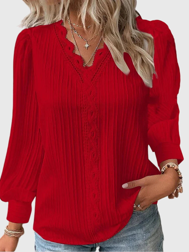Elegant Pullover Blouse for Women