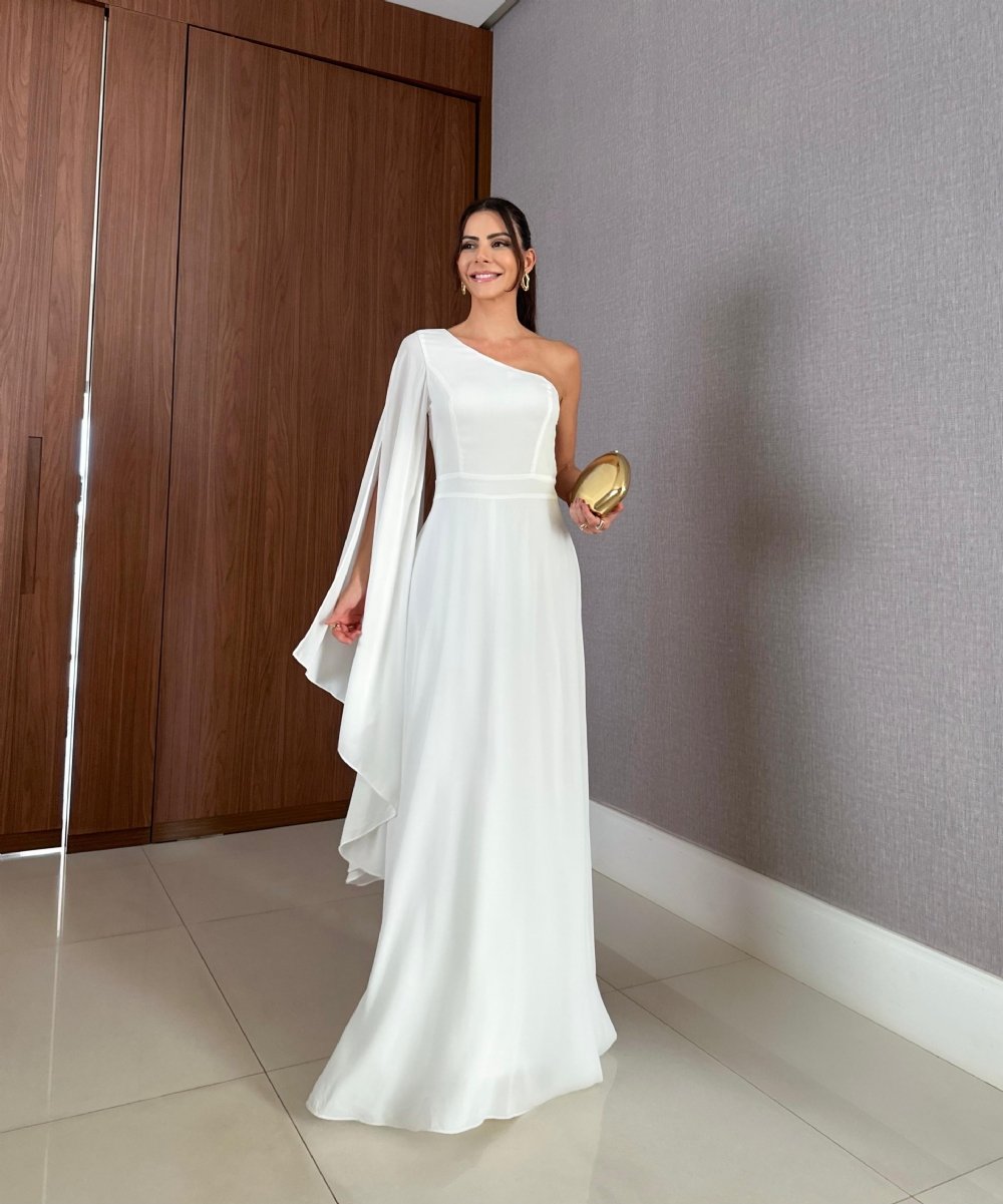 Asymmetrical Long Dress for Women