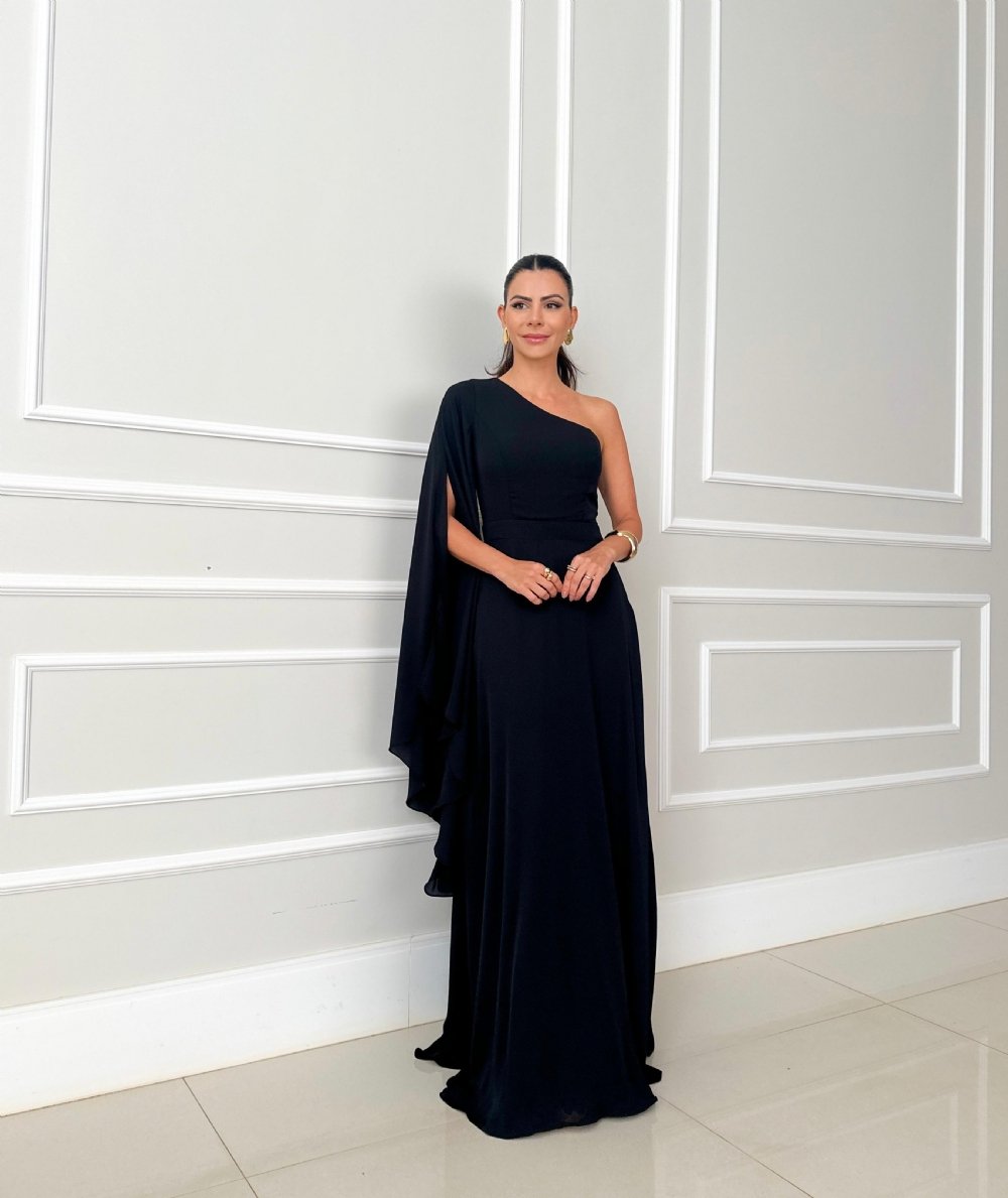 Asymmetrical Long Dress for Women