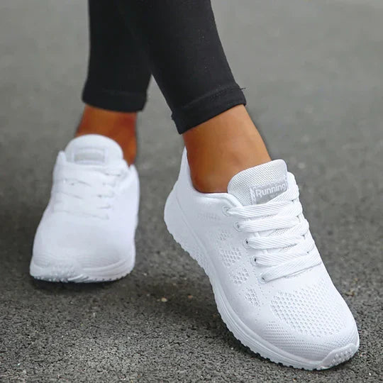 Breathable Flyknit Knit Sneakers for Women