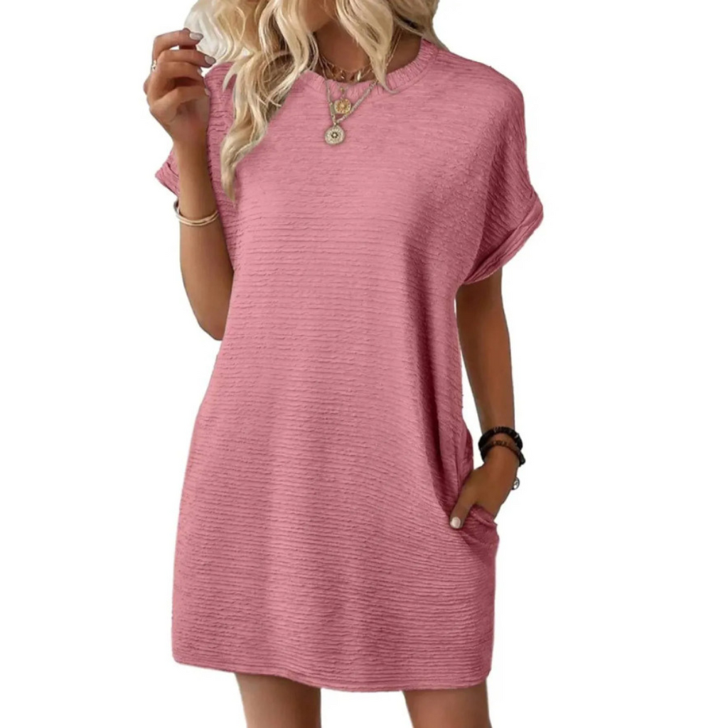 Round Casual Dress for Women