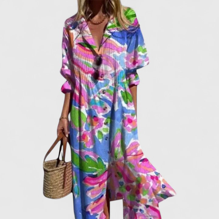 Boho Style Long Dress for Women