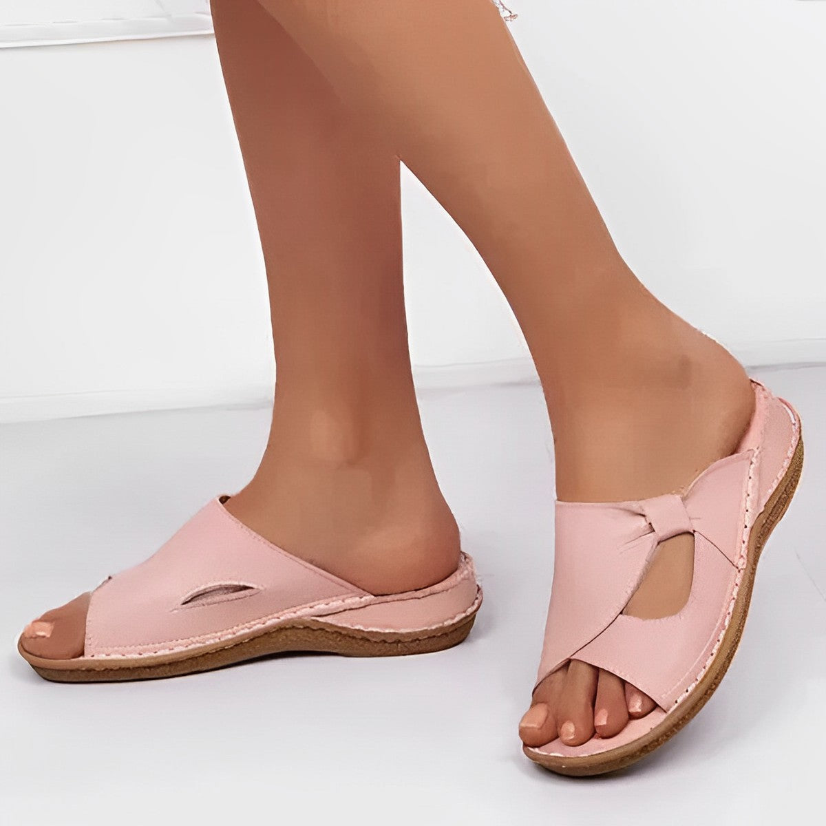 Women's Roman Sandals with Low Platform