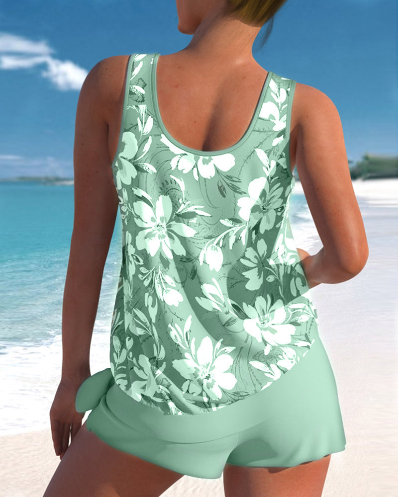 Printed Tankini for Women