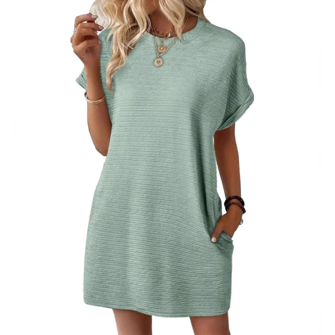Round Casual Dress for Women