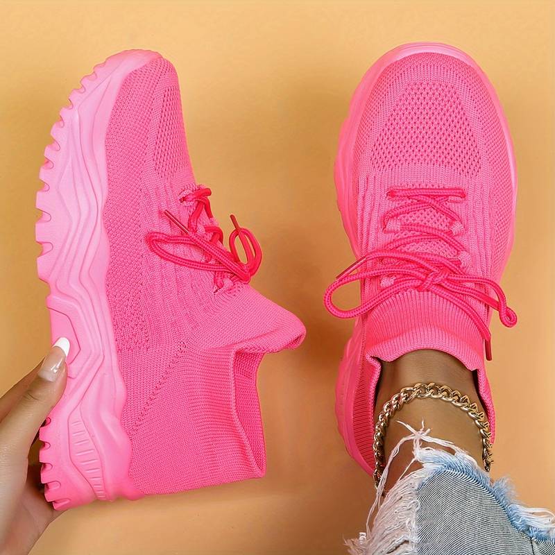 Breathable Mesh Sports Shoes for Women