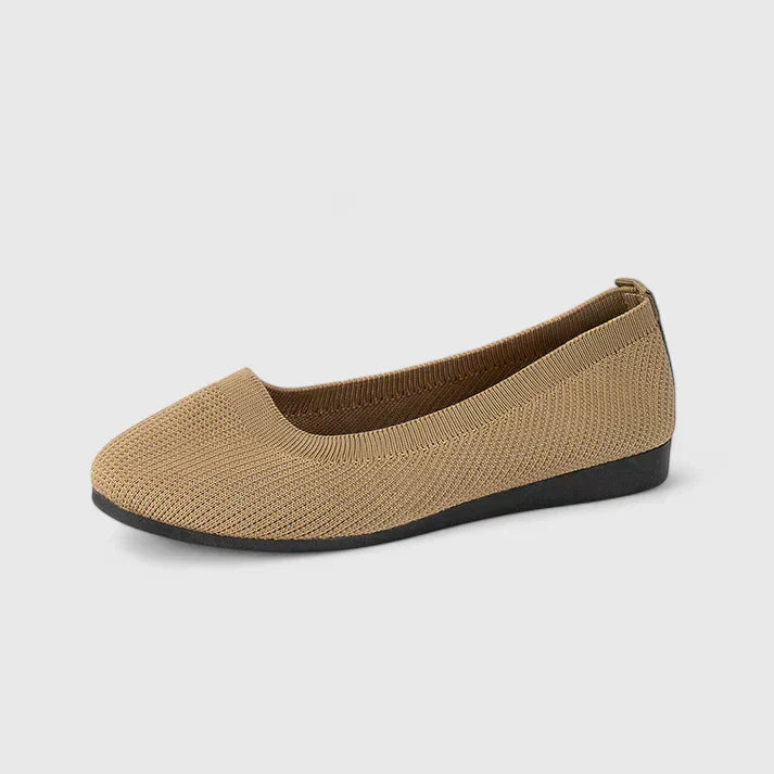 Flat Shoes with Round Toe and Slip-On Design for Women | Ideal for Everyday Use