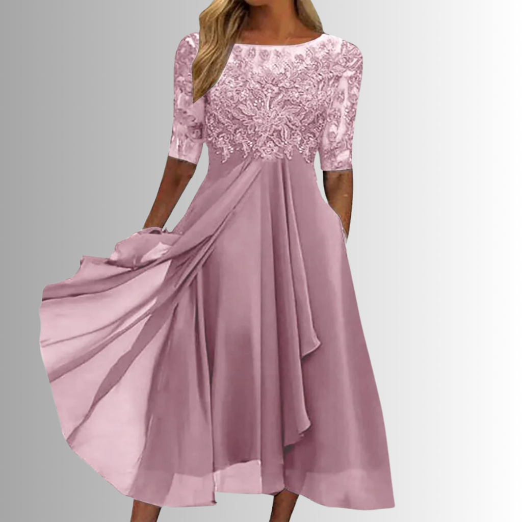 Long Lace Dress for Women