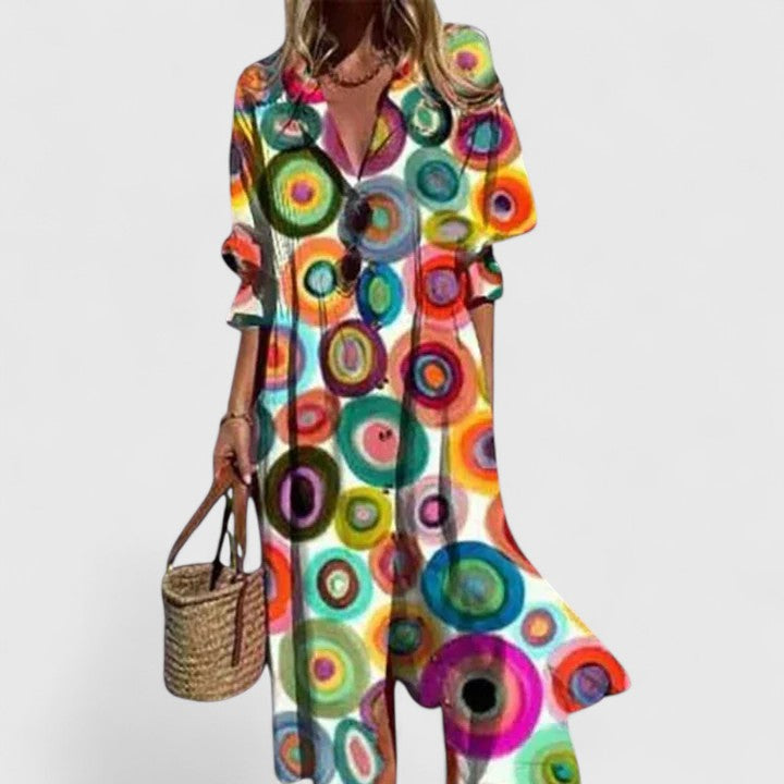 Boho Style Long Dress for Women