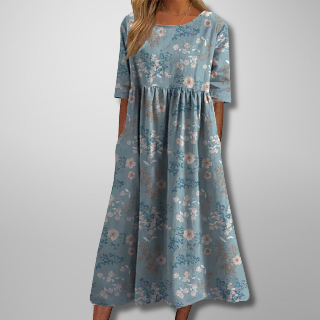 Printed Midi Dress for Women
