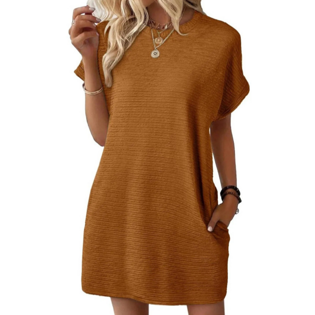Round Casual Dress for Women