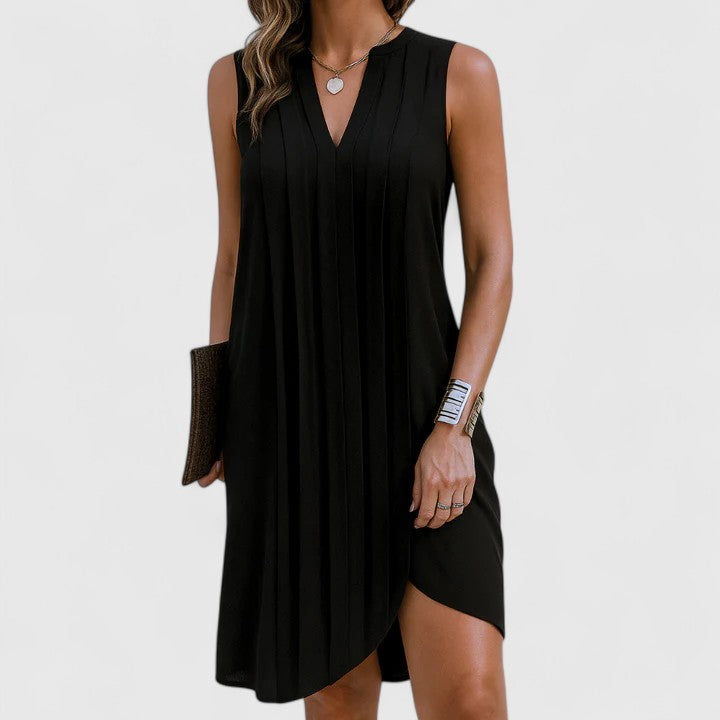 Sleeveless A-line Summer Dress for Women