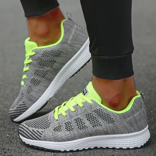 Breathable Flyknit Knit Sneakers for Women