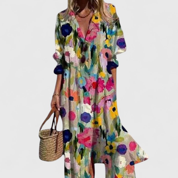 Boho Style Long Dress for Women