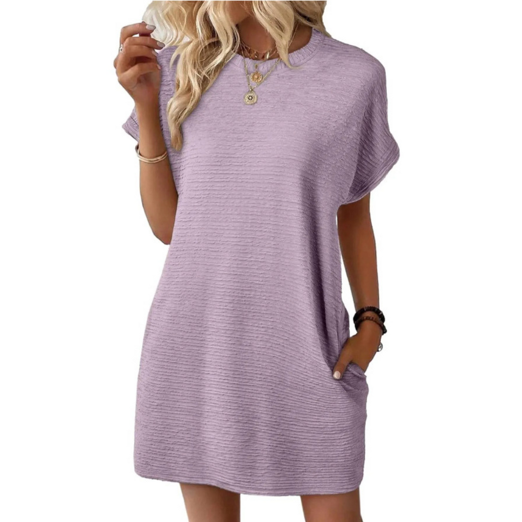 Round Casual Dress for Women