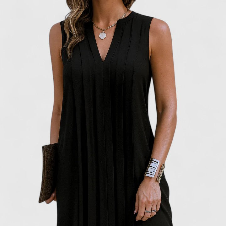 Sleeveless A-line Summer Dress for Women