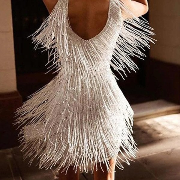 Fringe Party Dress for Women