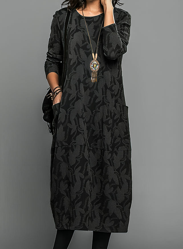 Midi Dress with Print for Women
