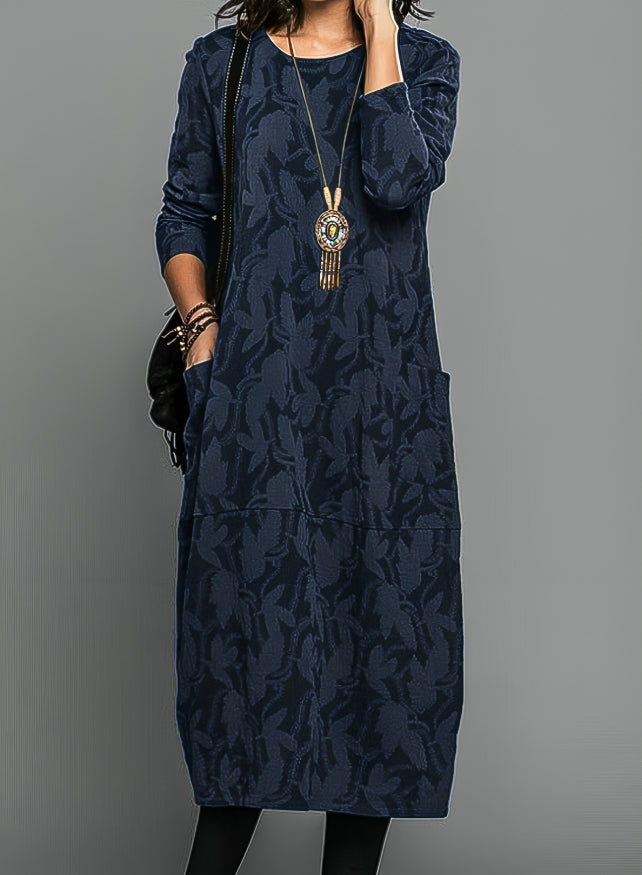 Midi Dress with Print for Women