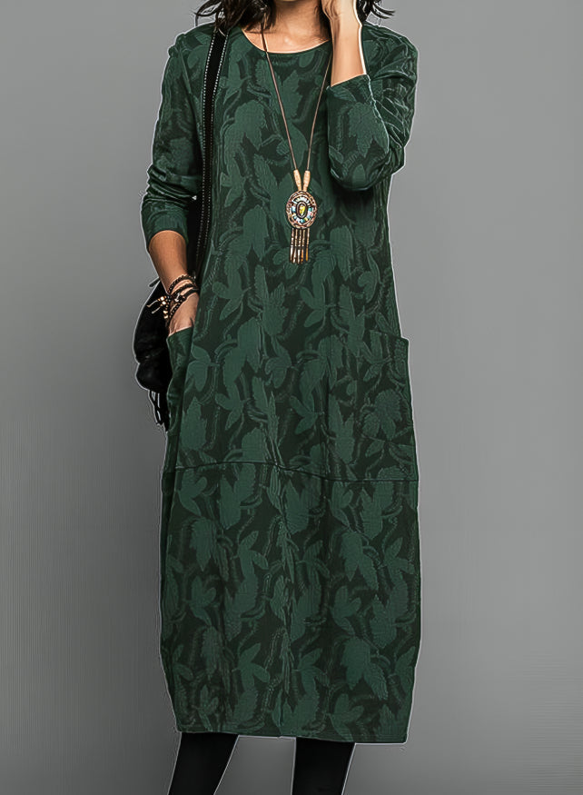 Midi Dress with Print for Women