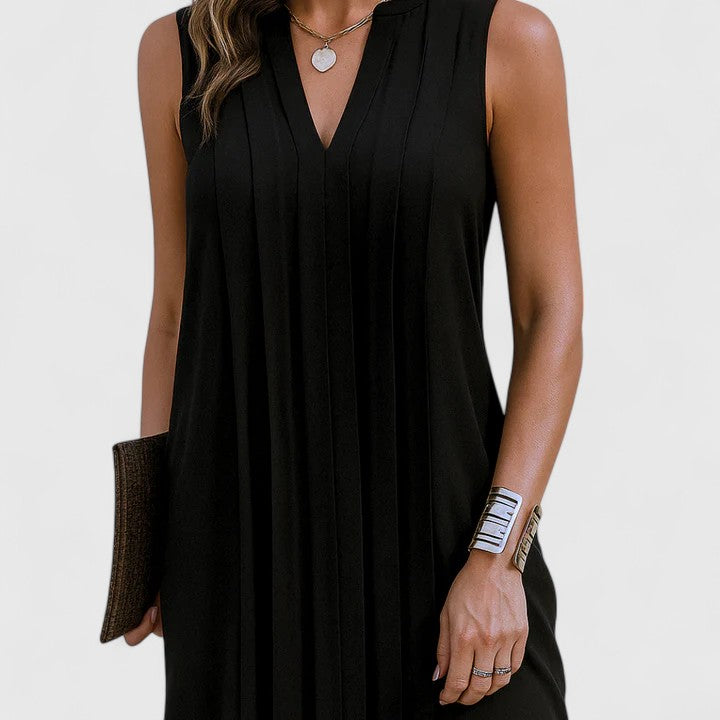 Sleeveless A-line Summer Dress for Women