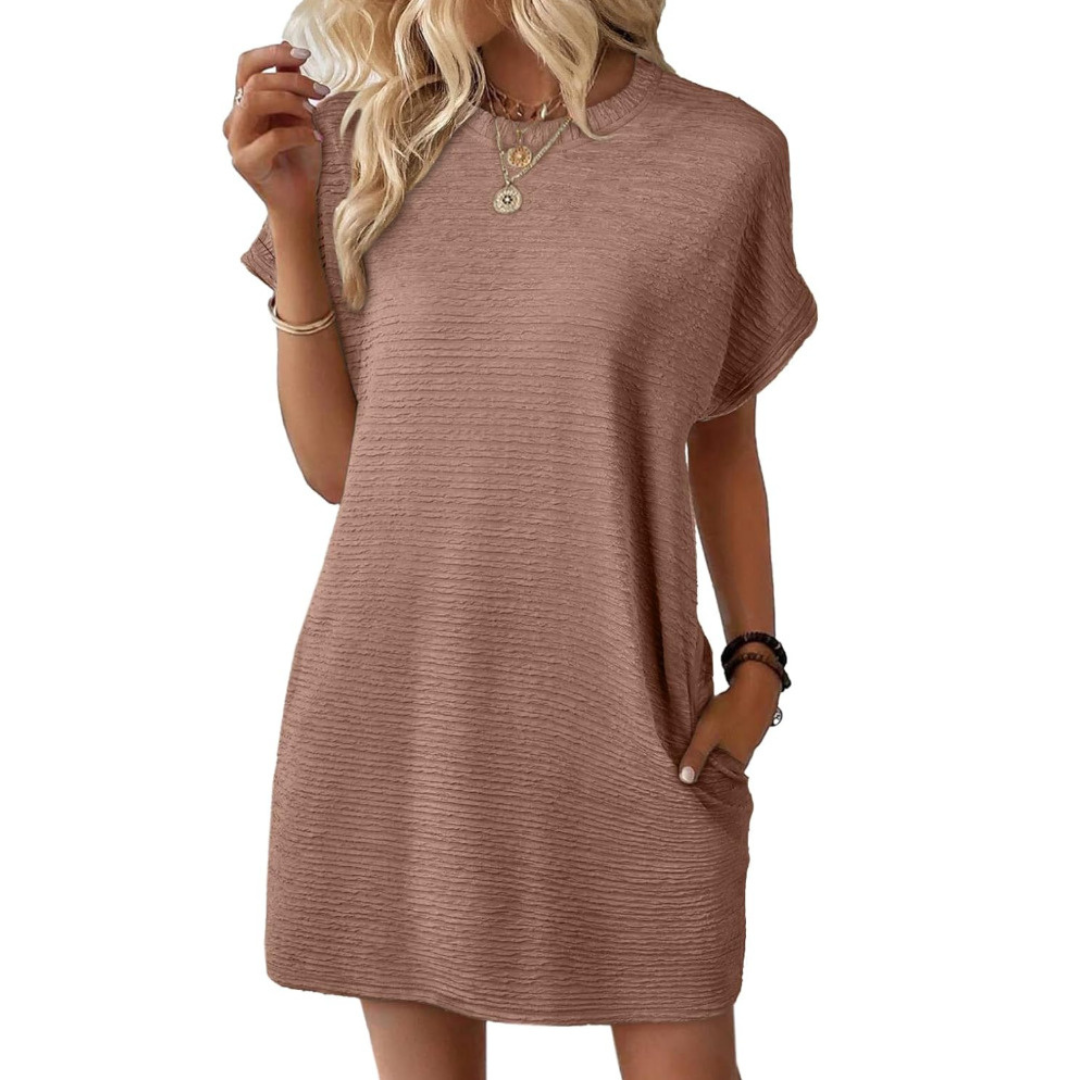 Round Casual Dress for Women