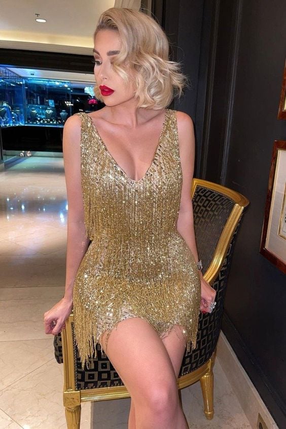Fringe Party Dress for Women