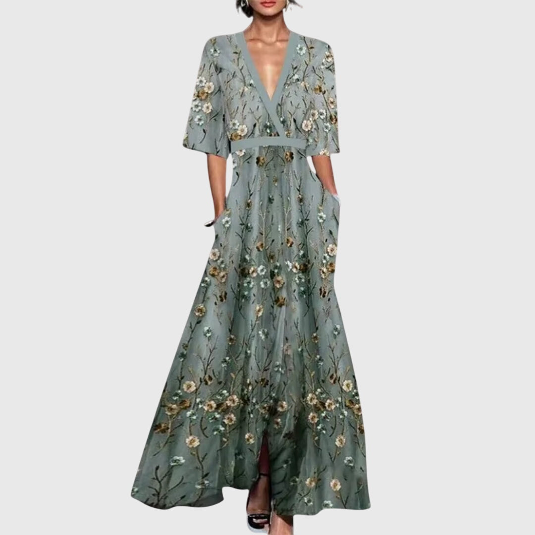 Printed Long Dress for Women