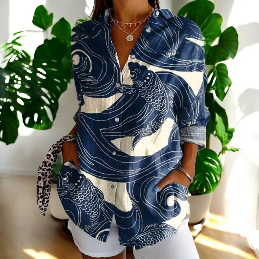 Floral Print Blouse for Women