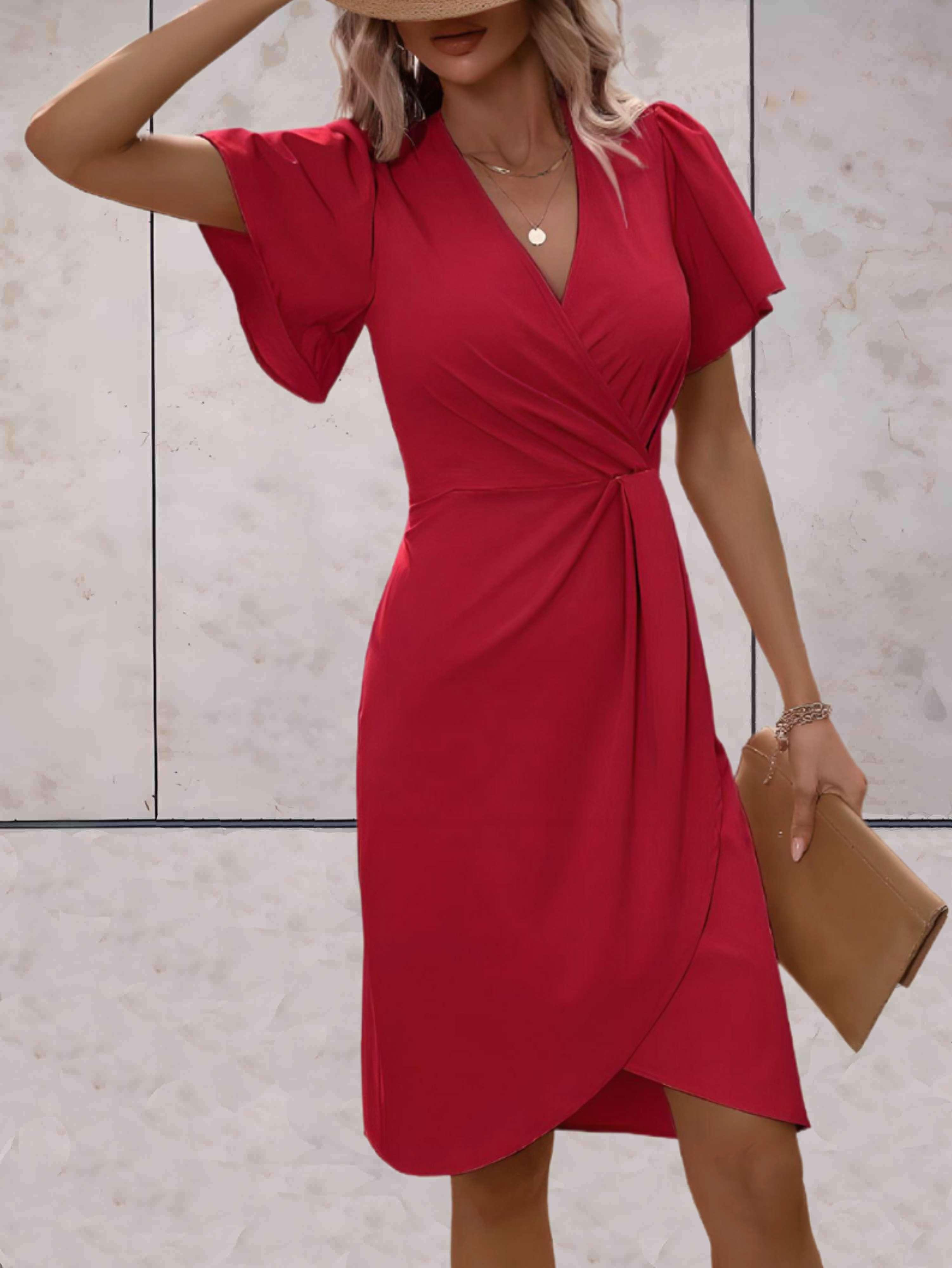 Wrap dress for women