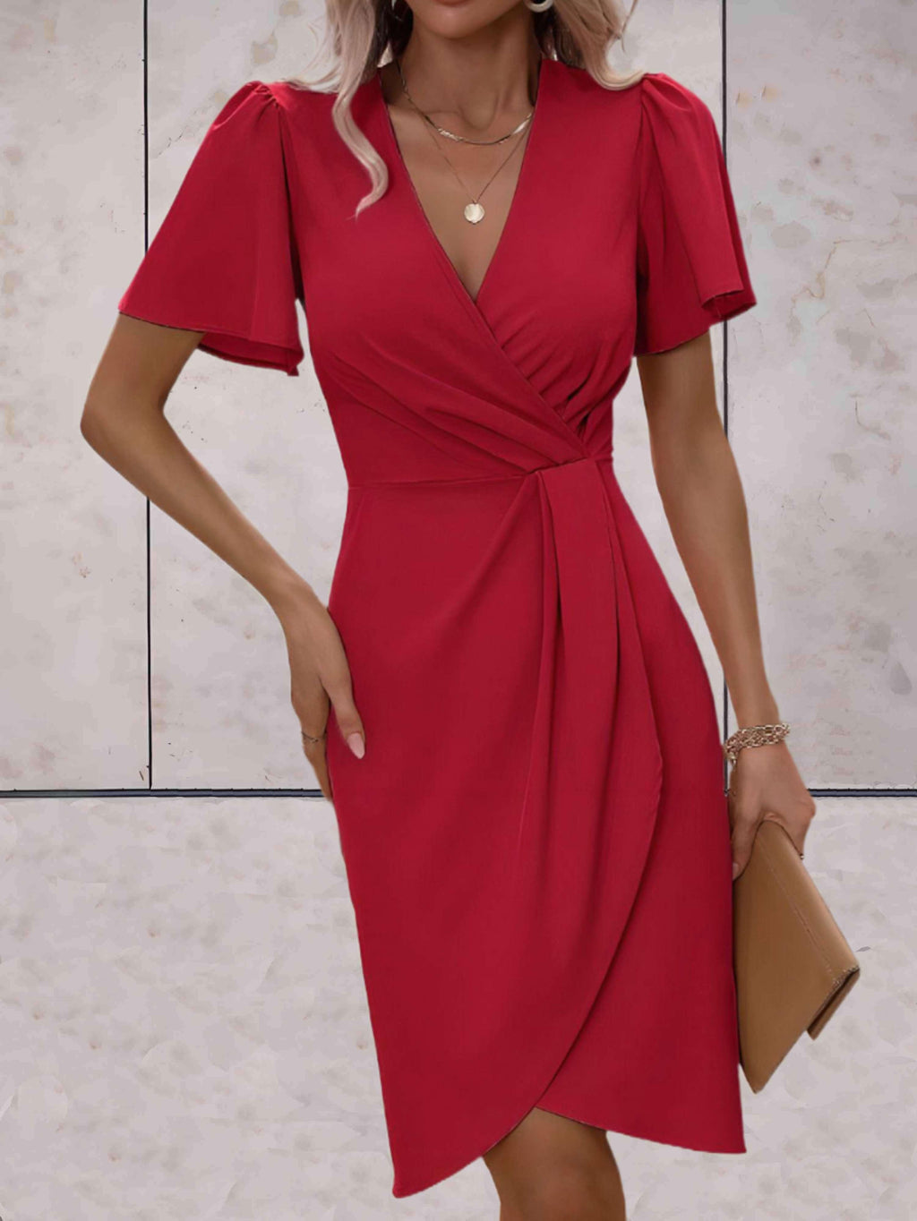 Wrap dress for women