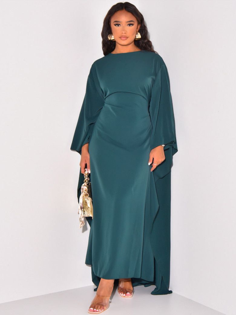 Long Dress with Wide Sleeves for Women