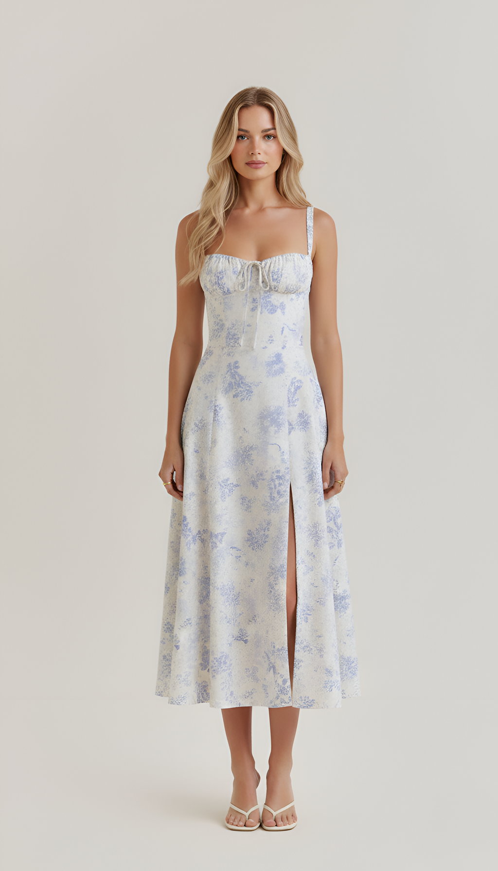 Floral Midi Dress for Women