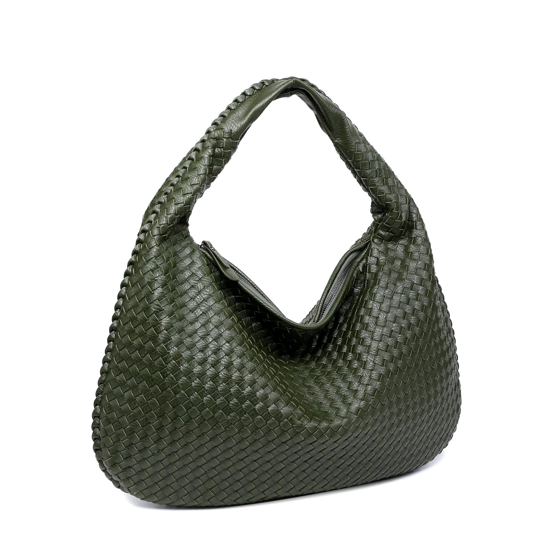 Medium Woven-Look Bag for Women