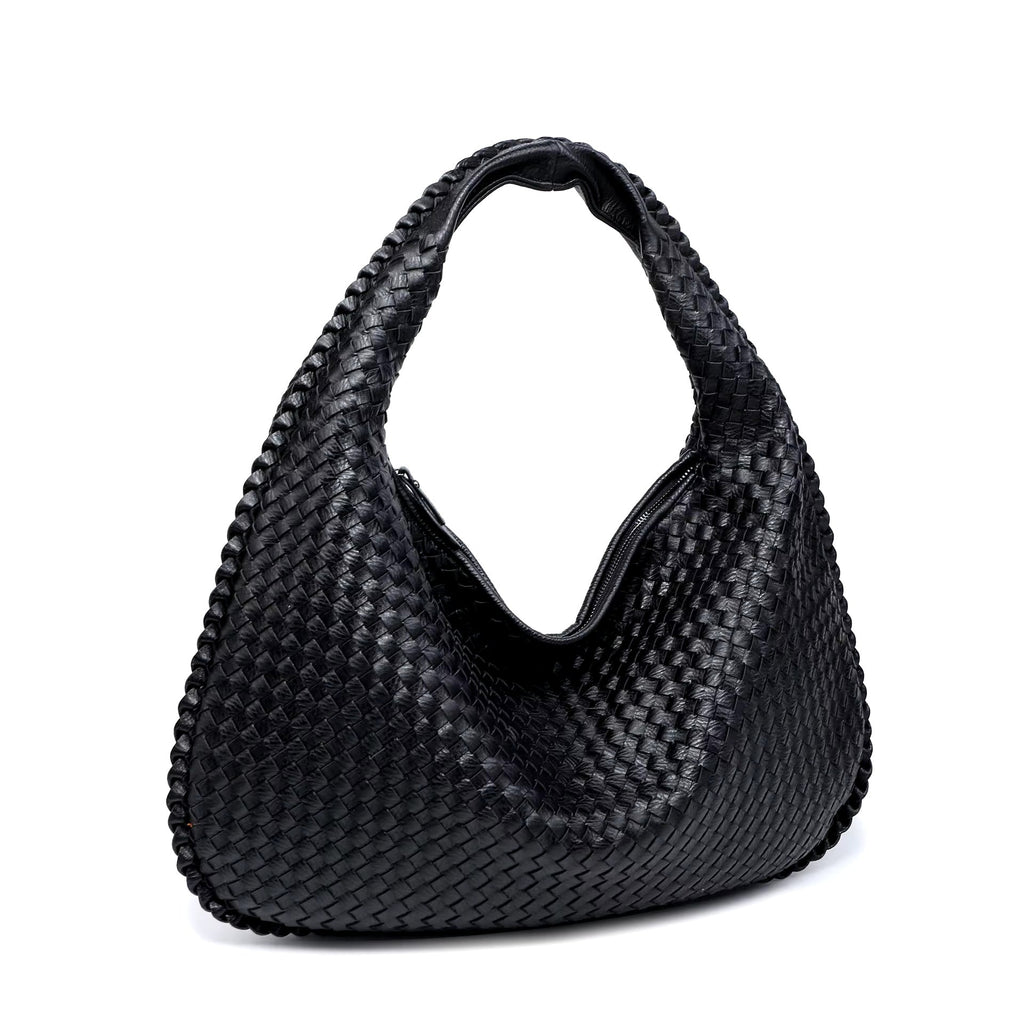 Medium Woven-Look Bag for Women