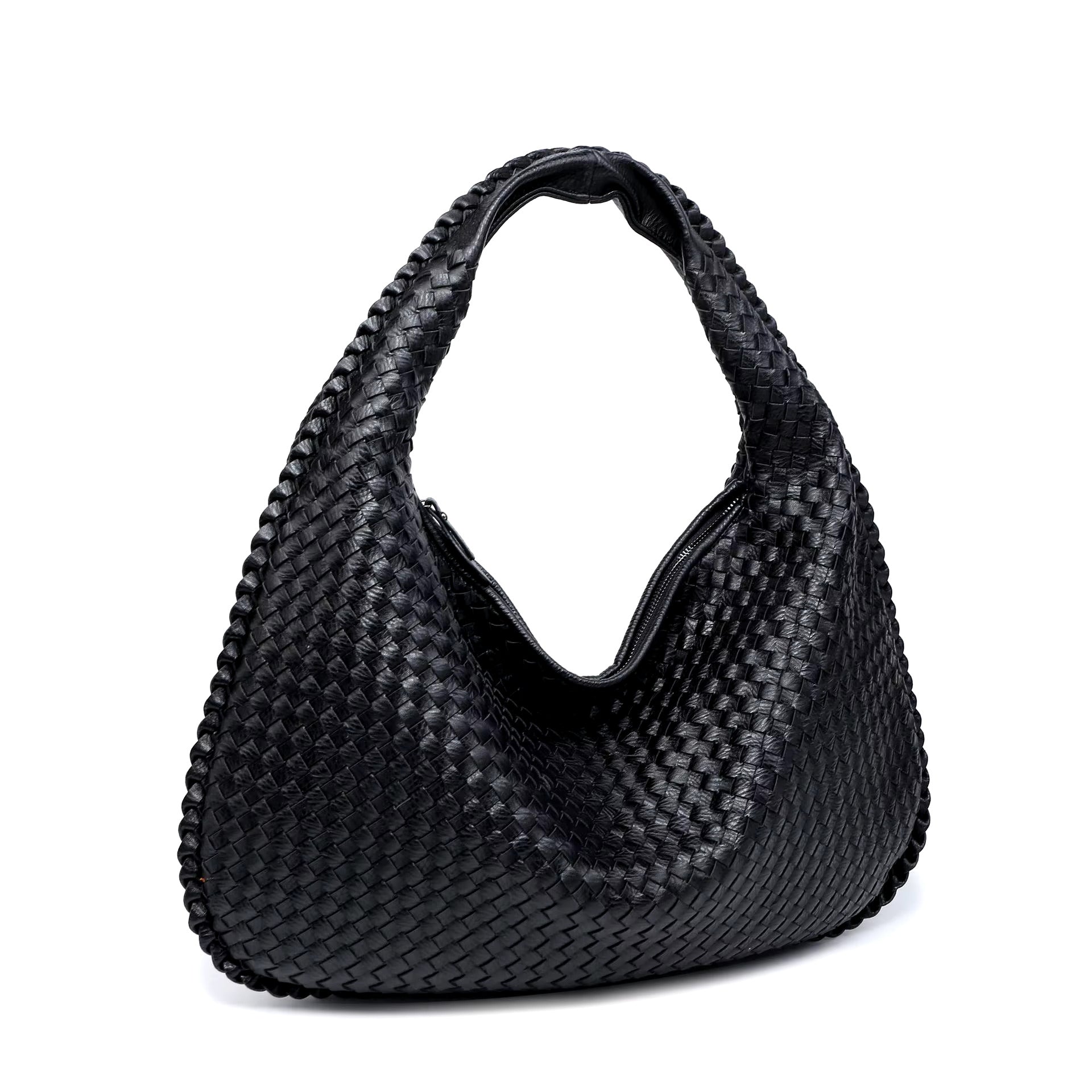 Medium Woven-Look Bag for Women