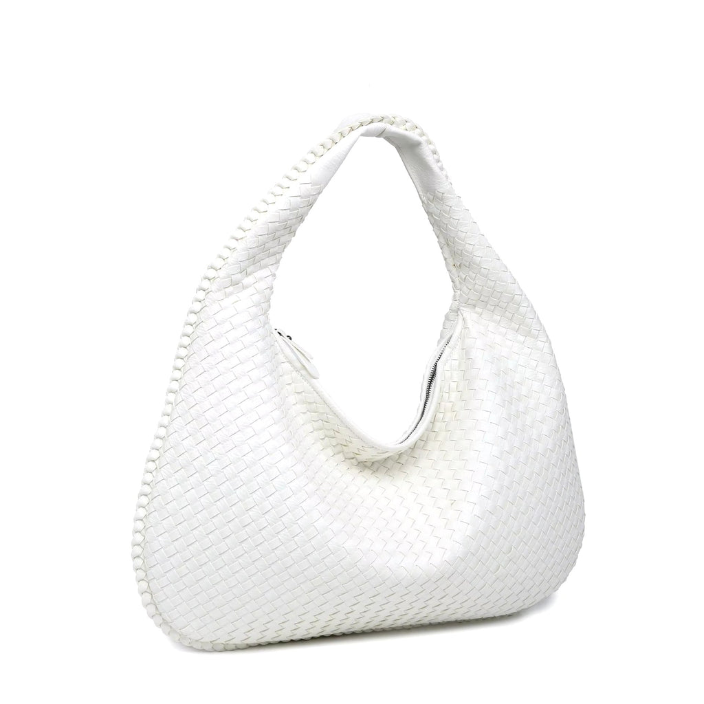 Medium Woven-Look Bag for Women