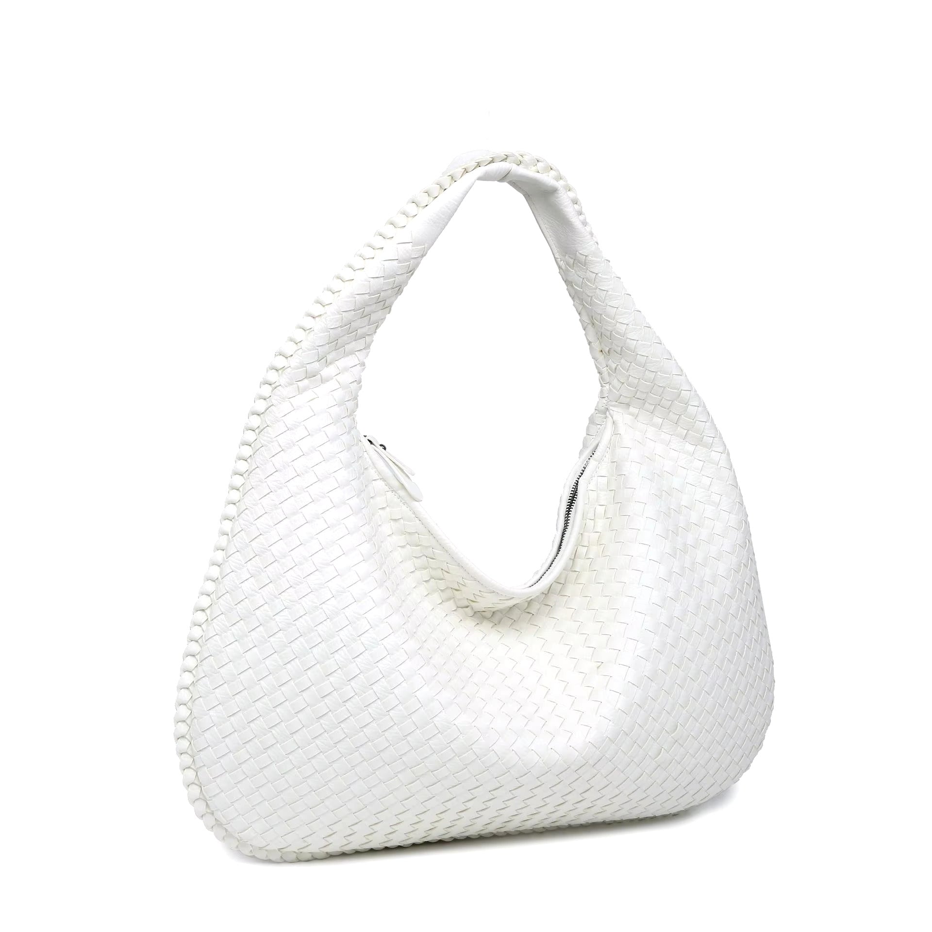 Medium Woven-Look Bag for Women