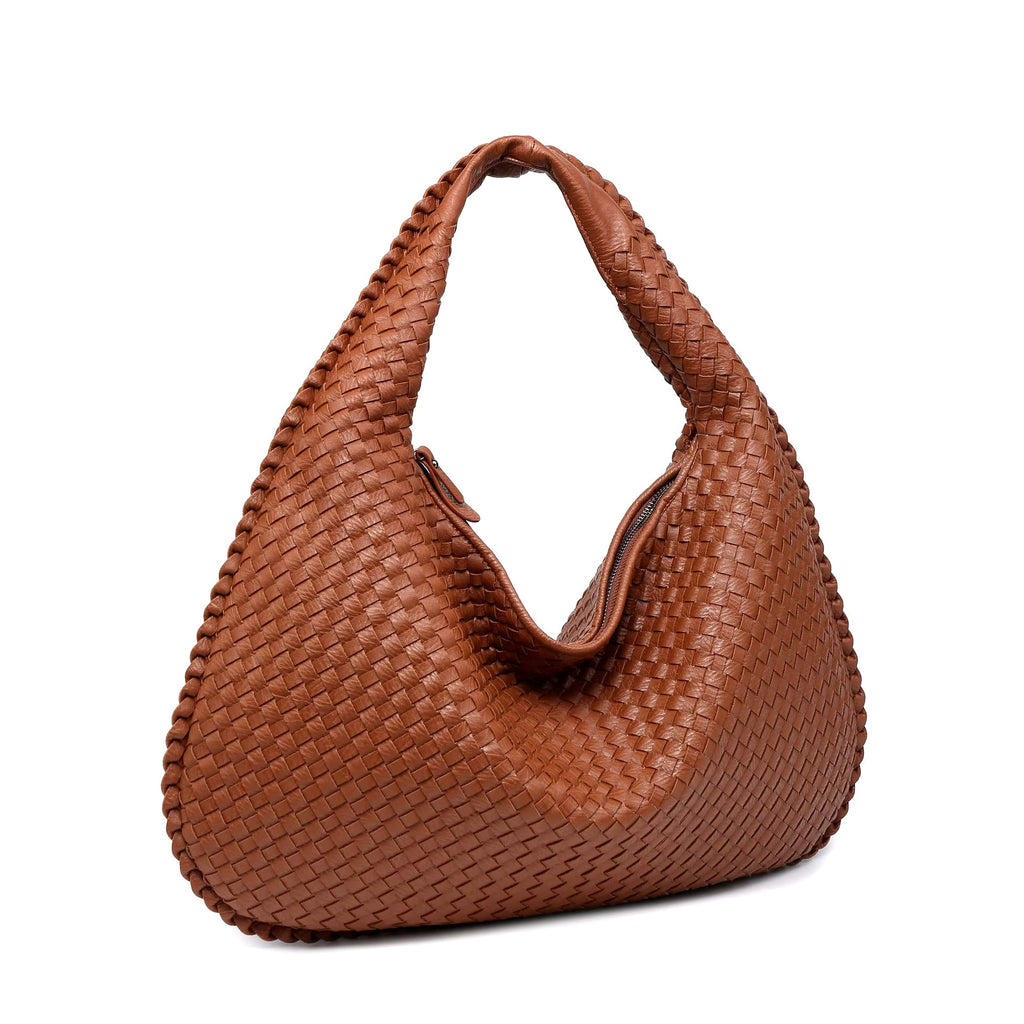 Medium Woven-Look Bag for Women