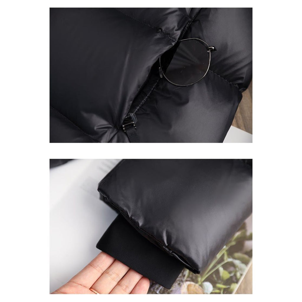 Long Puffer Coat for Women