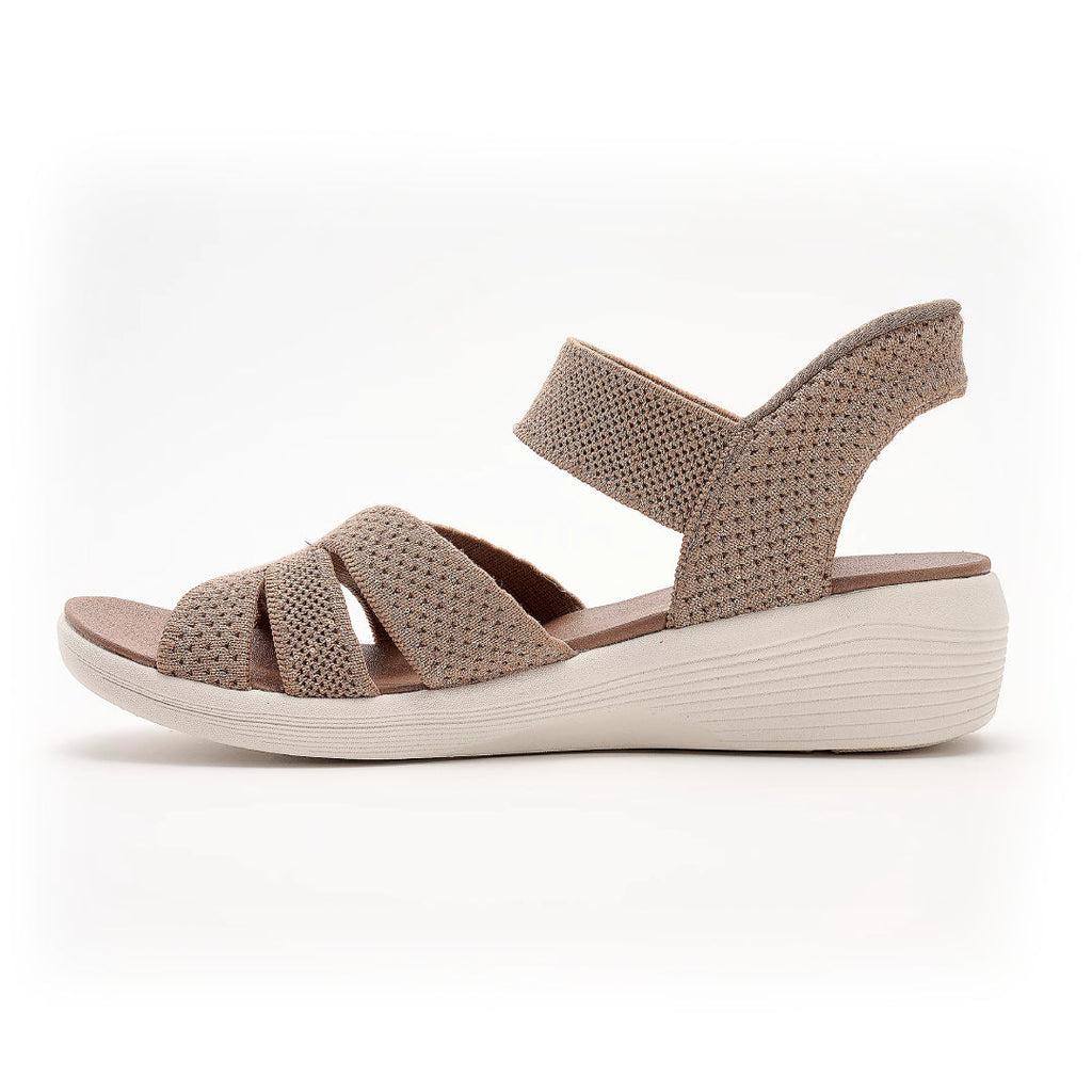 Wedge Sandals with Knit Straps for Women | Perfect for Summer