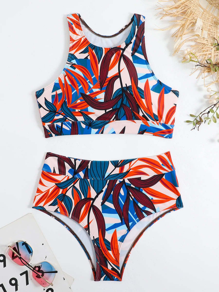 High-Waisted Sports Bikini for Women