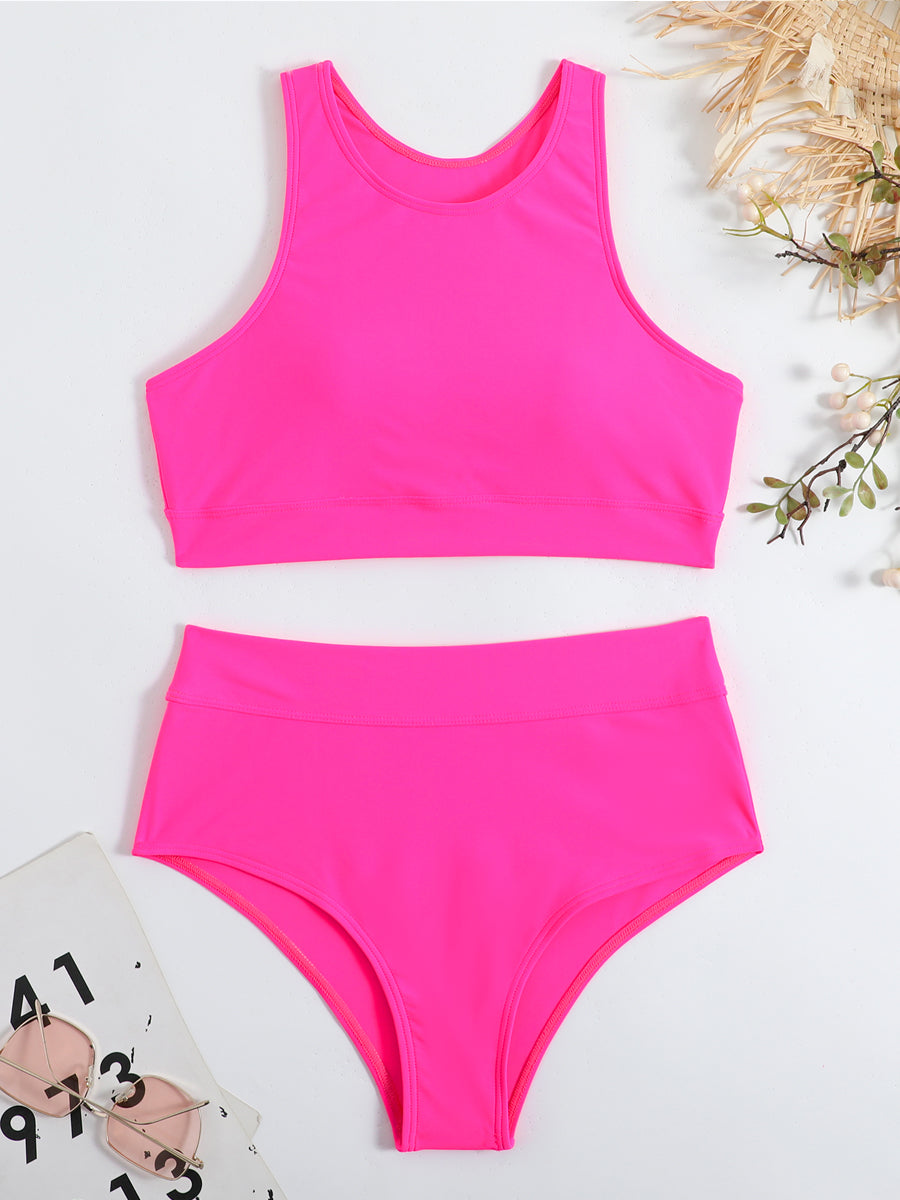 High-Waisted Sports Bikini for Women
